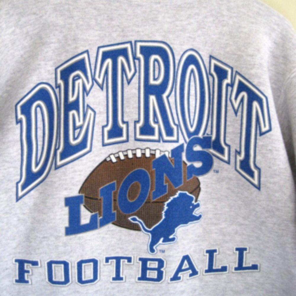 Detroit Lions 1998 Football Logo N Fl Crewneck Sweatshirt Shirt Men Women